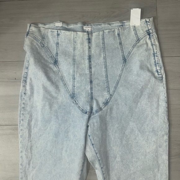 NEW Good American Corset Flare jeans Plus Size 30 - Picture 4 of 14